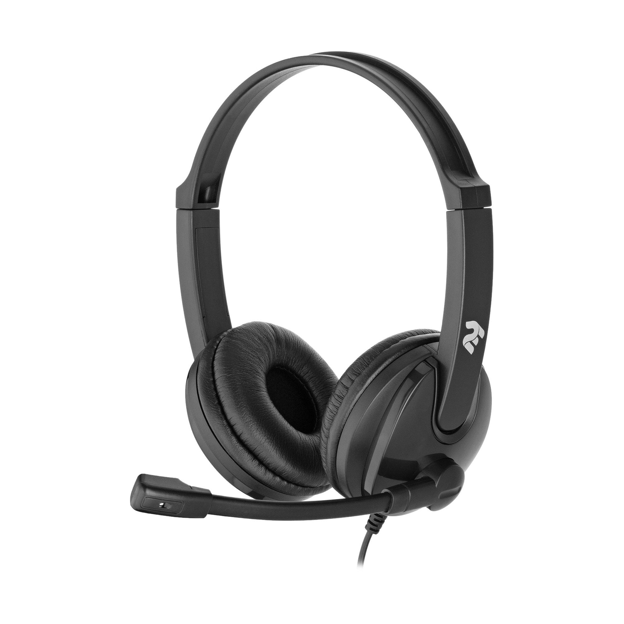 Гарнітура дротова для ПК 2E CH12 On-Ear USB, чорна (2E-CH12SU)
